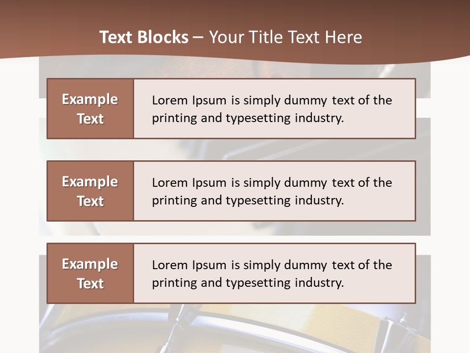 Background Banner Violin PowerPoint Template