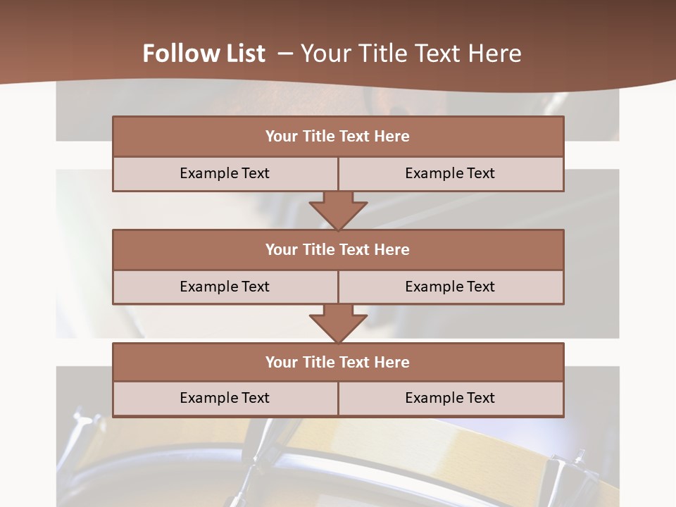 Background Banner Violin PowerPoint Template