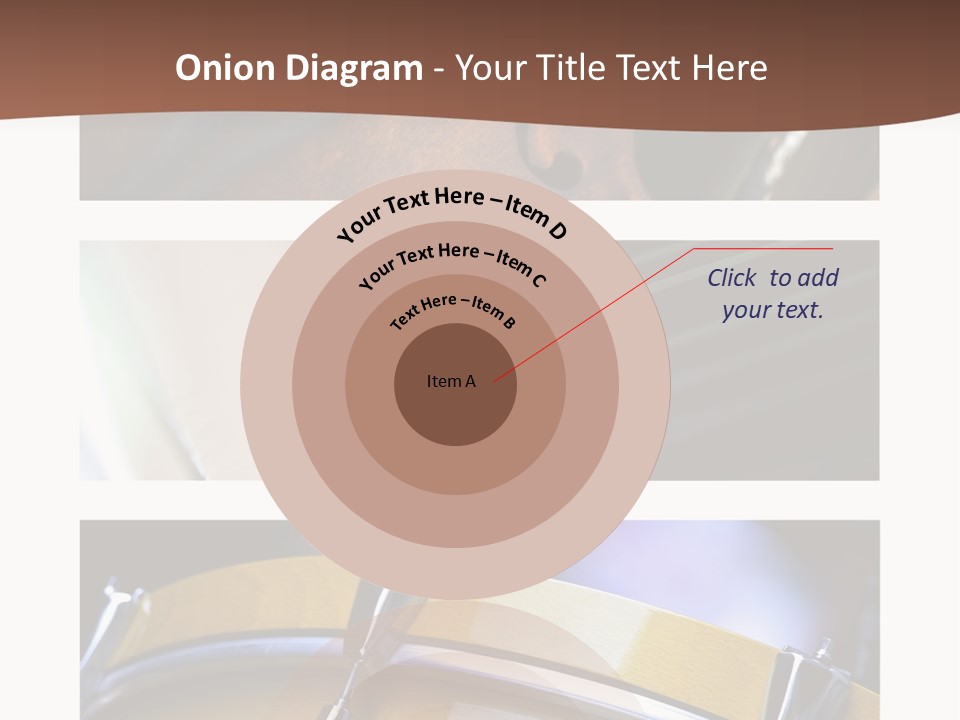 Background Banner Violin PowerPoint Template