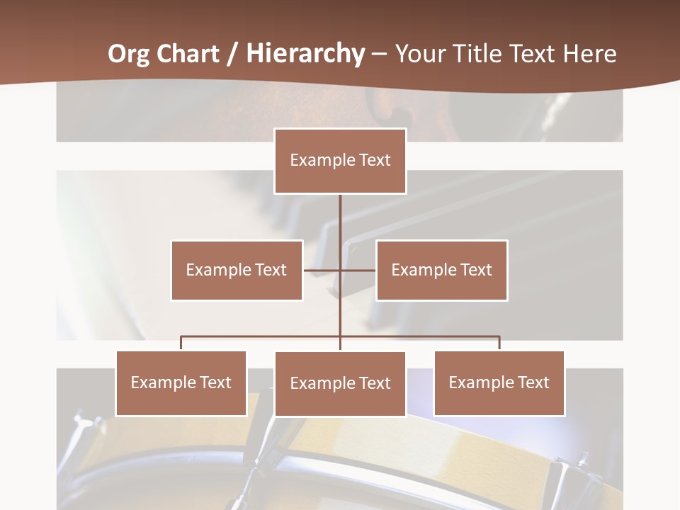 Background Banner Violin PowerPoint Template