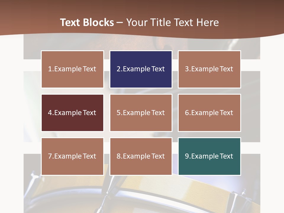 Background Banner Violin PowerPoint Template