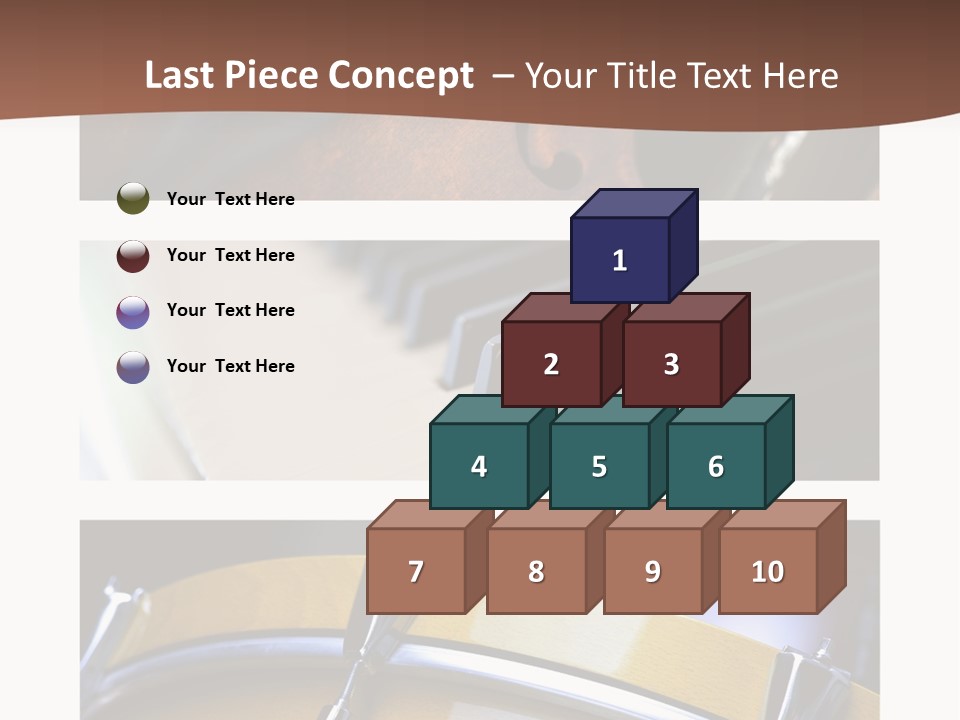 Background Banner Violin PowerPoint Template