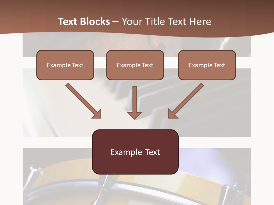 Background Banner Violin PowerPoint Template