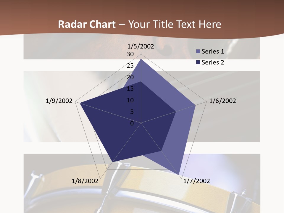 Background Banner Violin PowerPoint Template