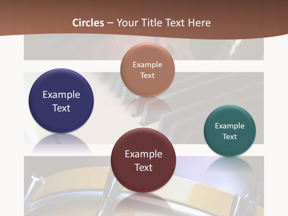 Background Banner Violin PowerPoint Template