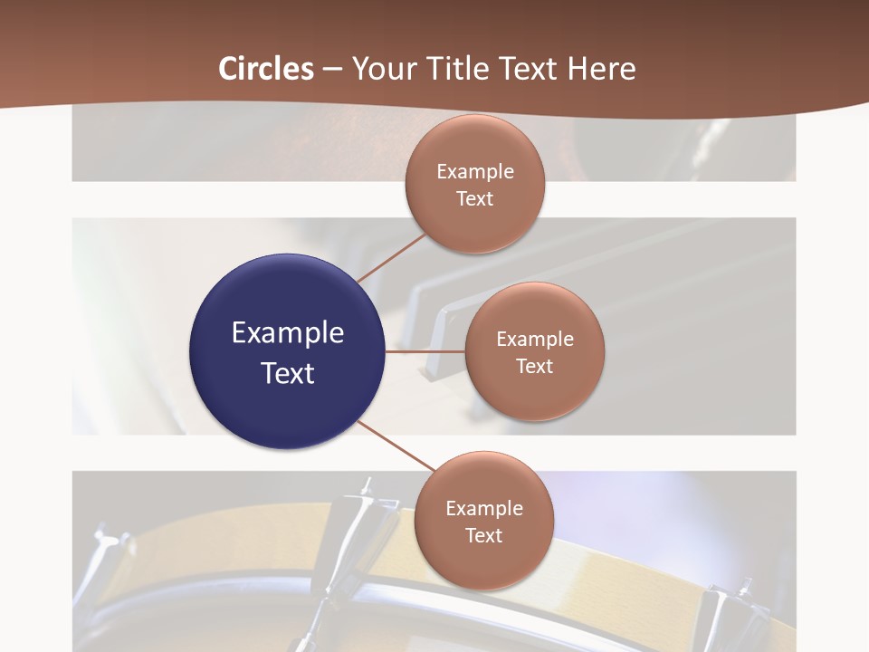 Background Banner Violin PowerPoint Template