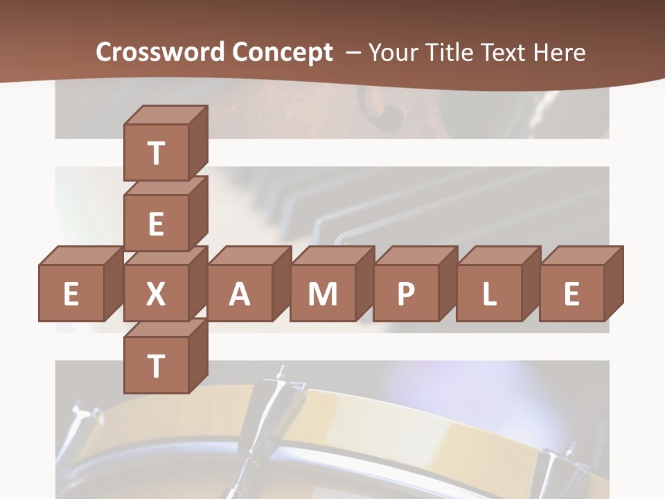 Background Banner Violin PowerPoint Template