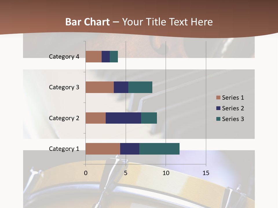 Background Banner Violin PowerPoint Template
