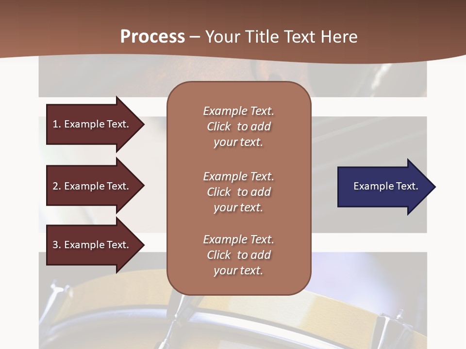 Background Banner Violin PowerPoint Template