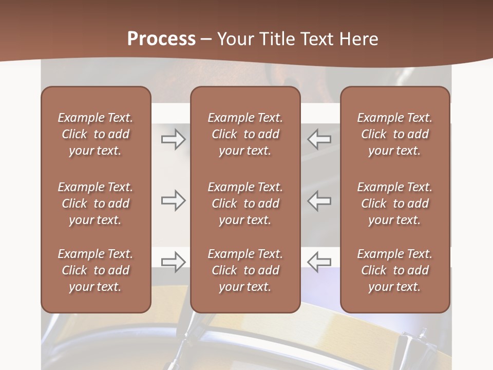 Background Banner Violin PowerPoint Template