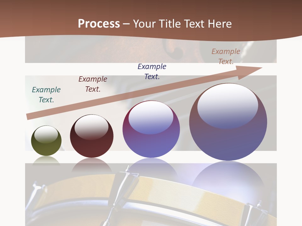 Background Banner Violin PowerPoint Template