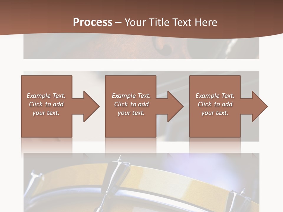 Background Banner Violin PowerPoint Template