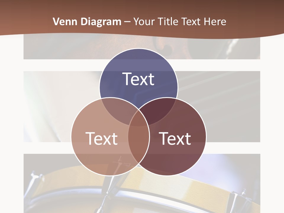 Background Banner Violin PowerPoint Template