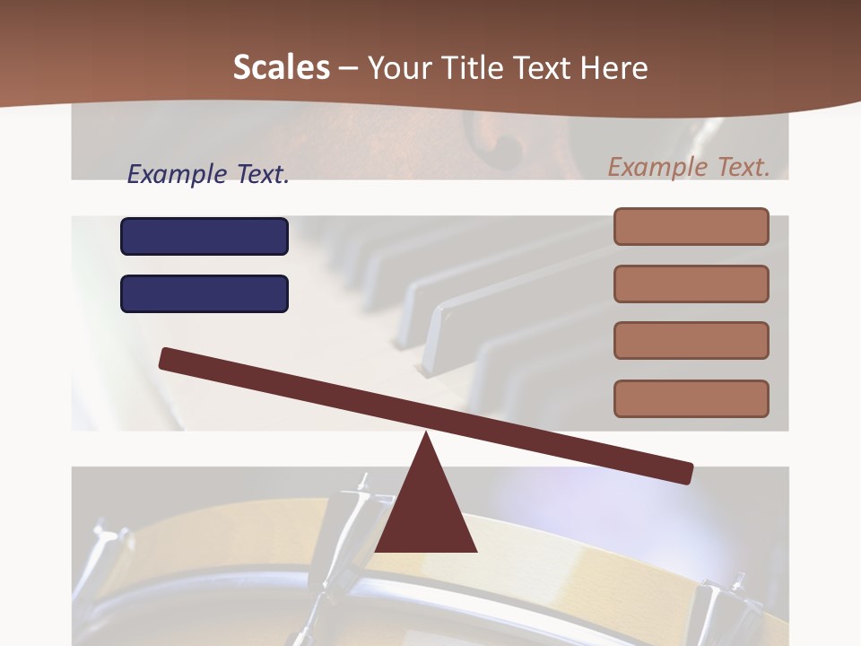 Background Banner Violin PowerPoint Template