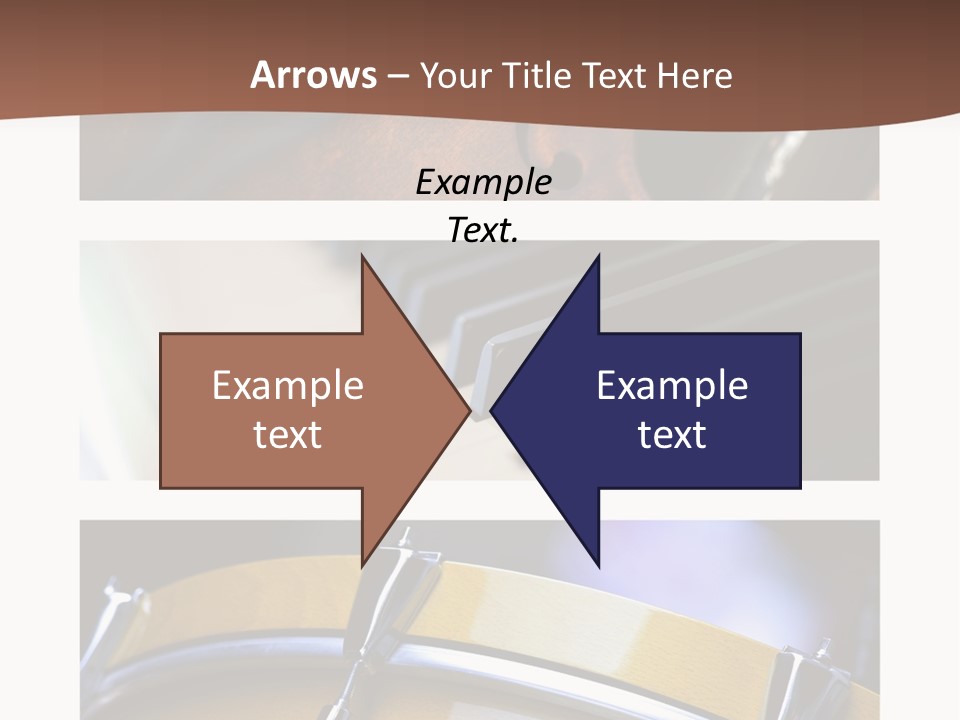 Background Banner Violin PowerPoint Template