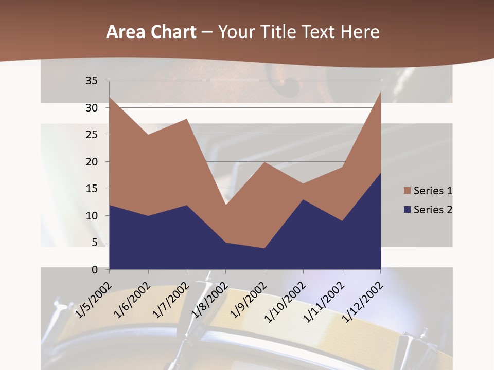 Background Banner Violin PowerPoint Template