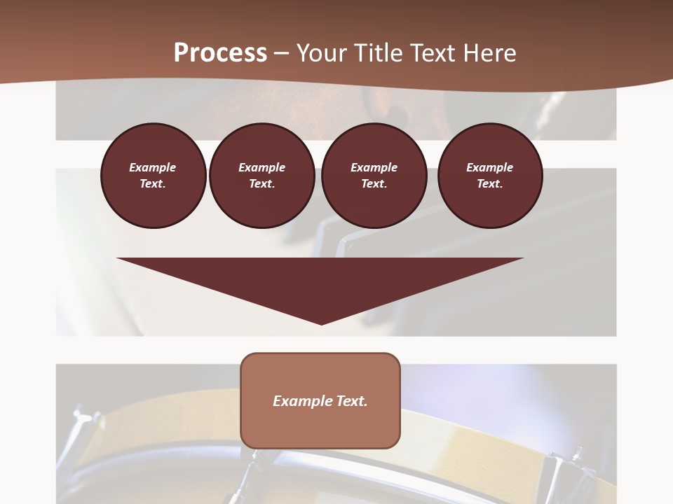 Background Banner Violin PowerPoint Template