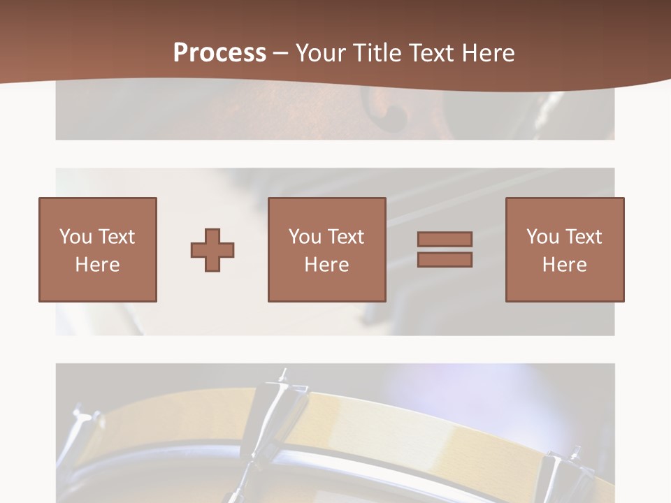 Background Banner Violin PowerPoint Template