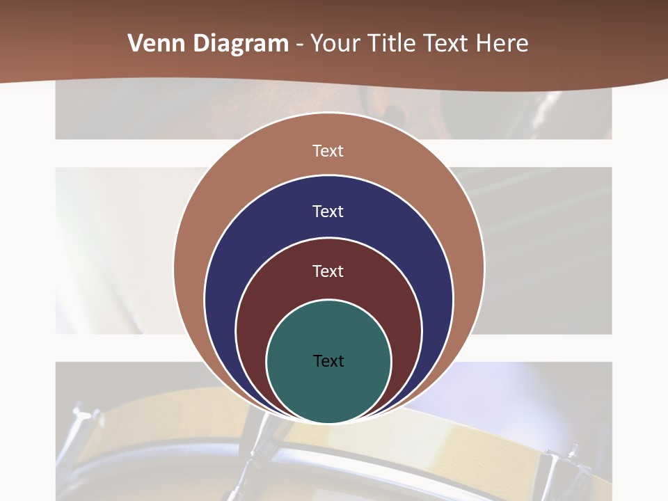 Background Banner Violin PowerPoint Template