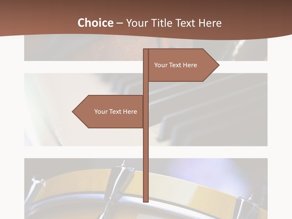 Background Banner Violin PowerPoint Template