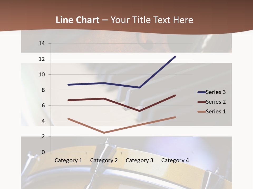 Background Banner Violin PowerPoint Template