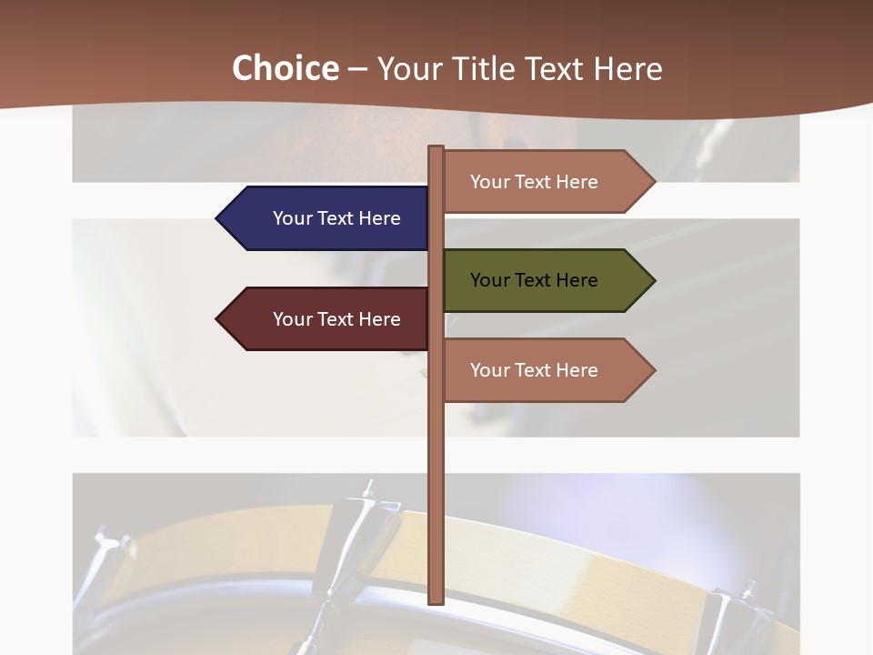 Background Banner Violin PowerPoint Template