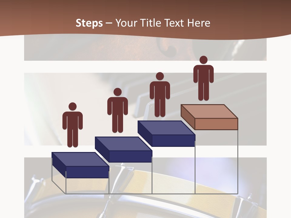 Background Banner Violin PowerPoint Template