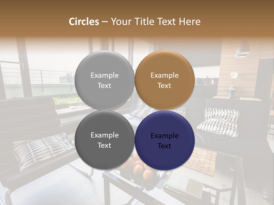 Relax Table Decorate PowerPoint Template