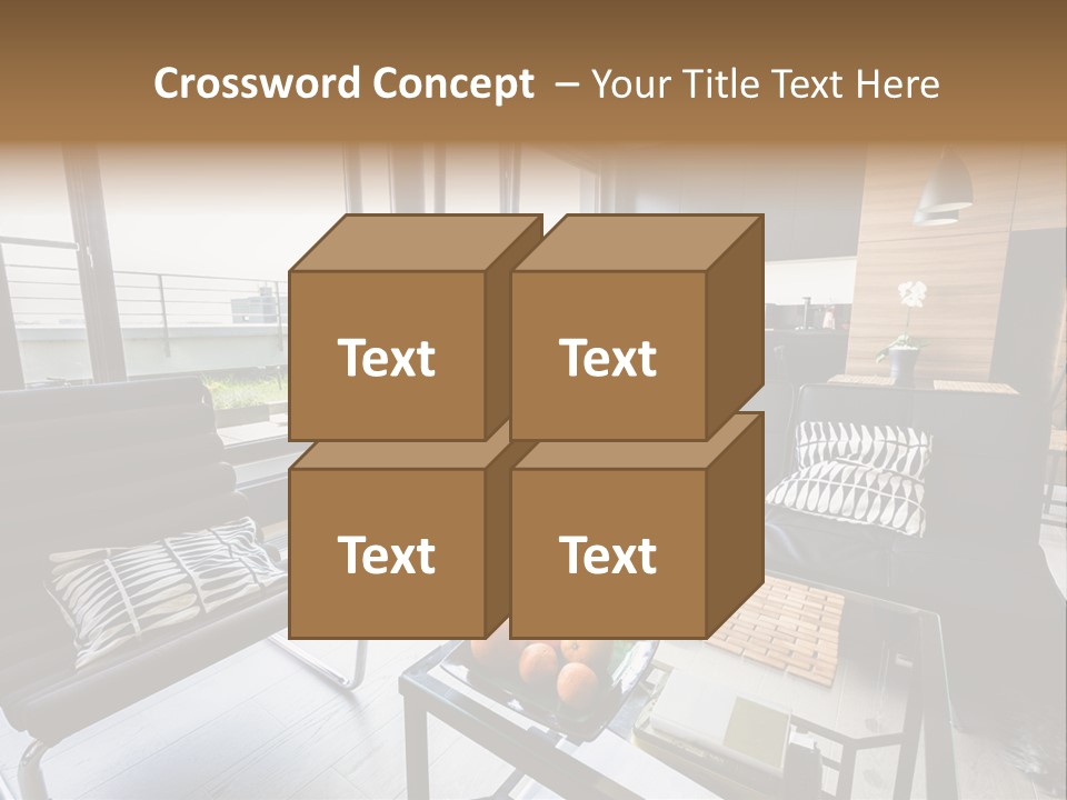 Relax Table Decorate PowerPoint Template