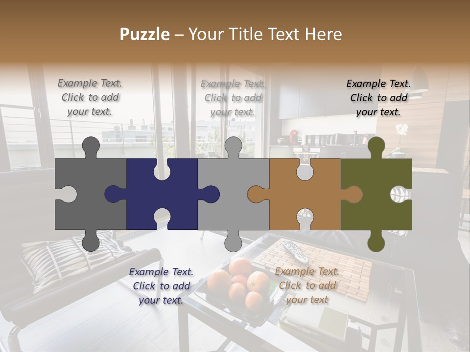 Relax Table Decorate PowerPoint Template
