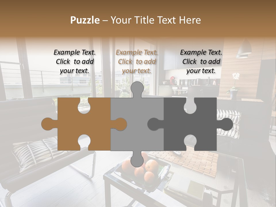 Relax Table Decorate PowerPoint Template