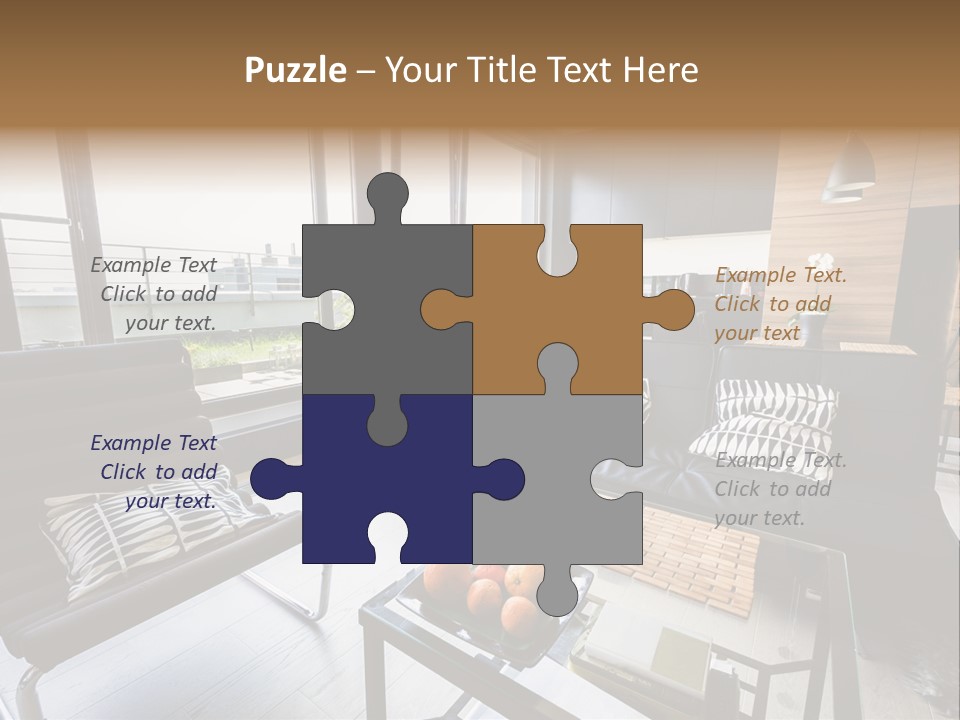 Relax Table Decorate PowerPoint Template