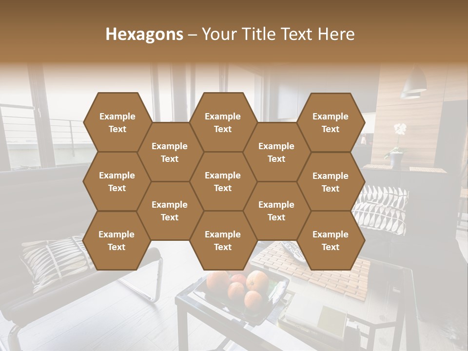 Relax Table Decorate PowerPoint Template