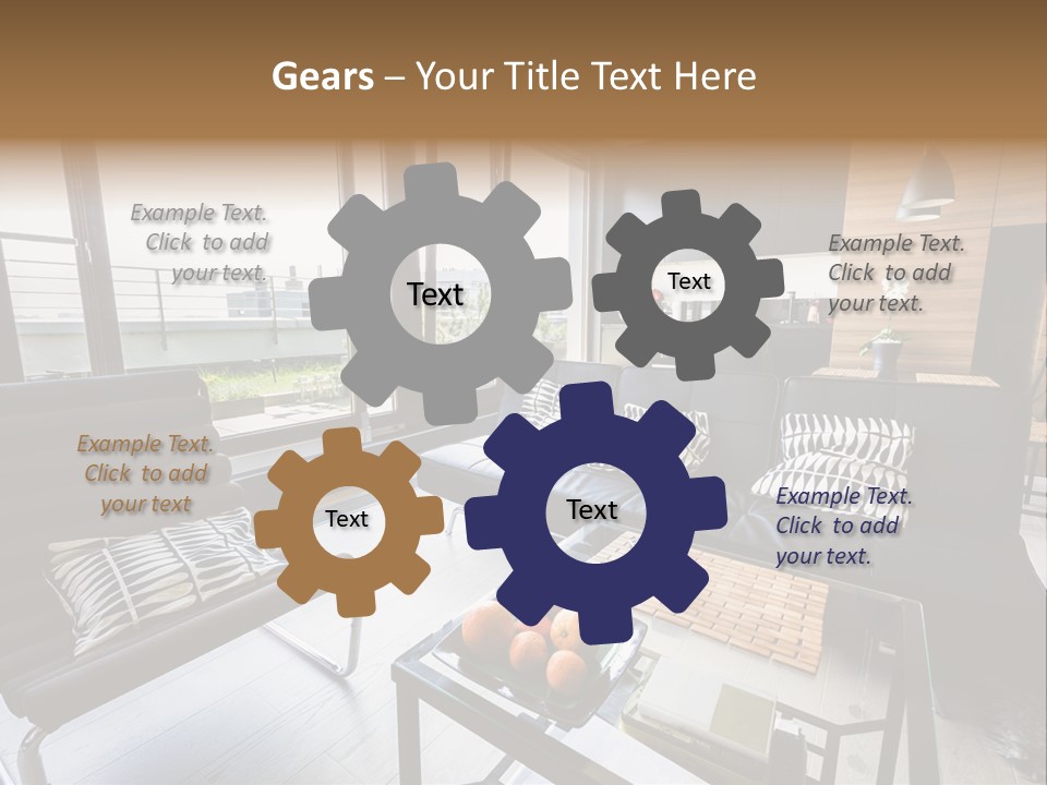 Relax Table Decorate PowerPoint Template