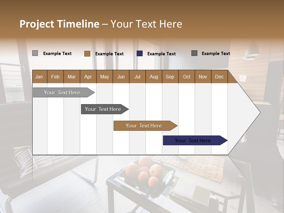 Relax Table Decorate PowerPoint Template