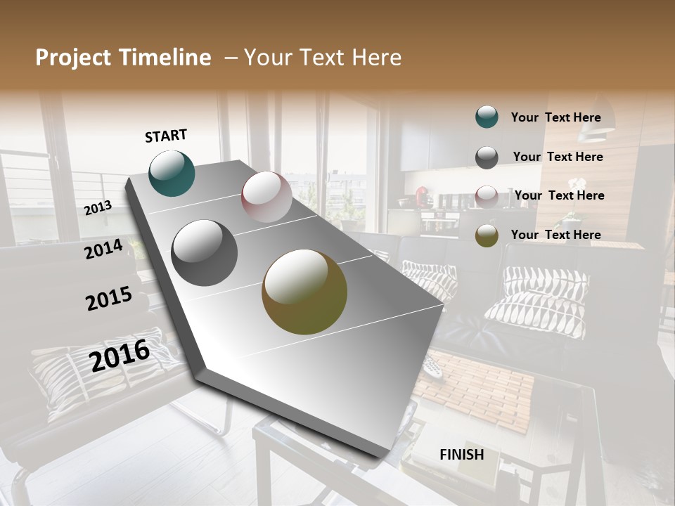 Relax Table Decorate PowerPoint Template