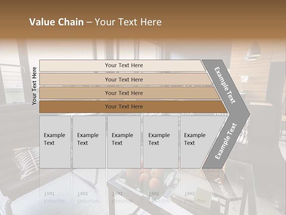Relax Table Decorate PowerPoint Template