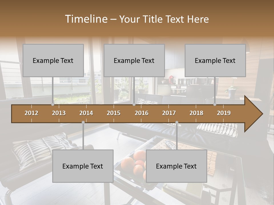 Relax Table Decorate PowerPoint Template