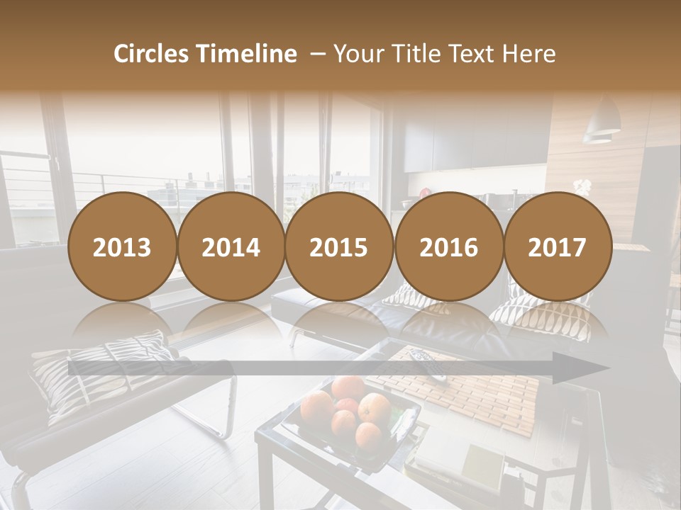 Relax Table Decorate PowerPoint Template