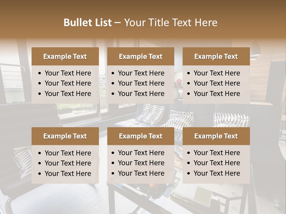 Relax Table Decorate PowerPoint Template