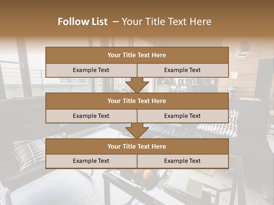 Relax Table Decorate PowerPoint Template