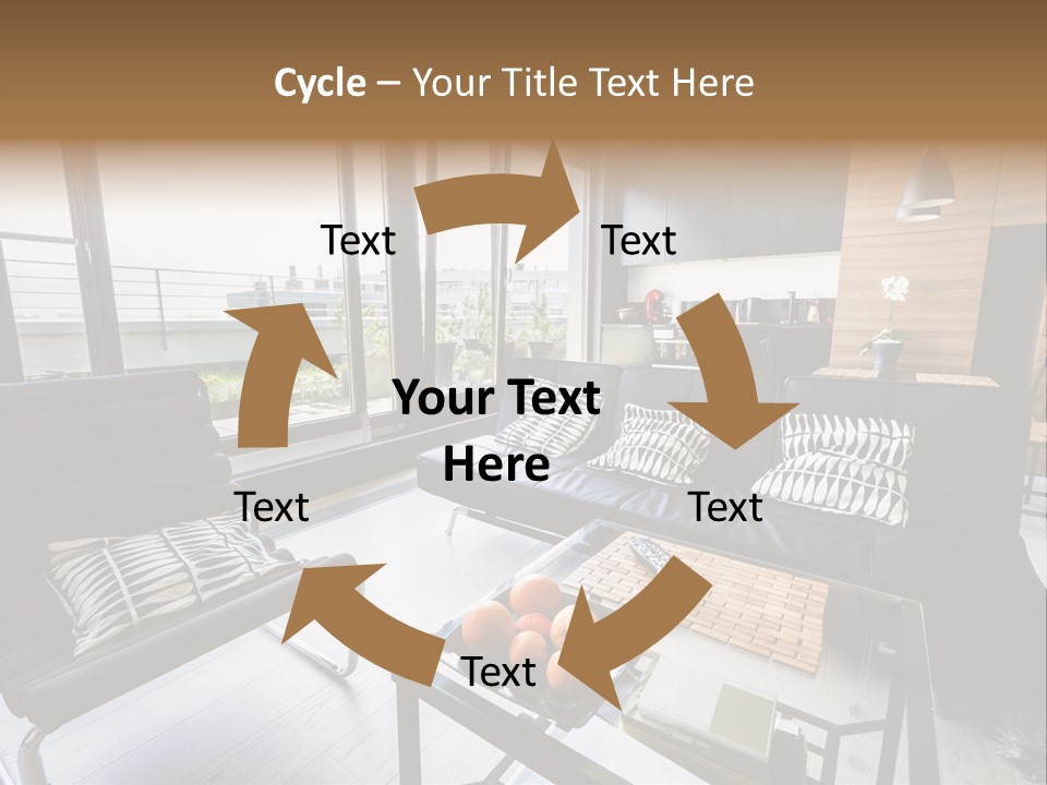 Relax Table Decorate PowerPoint Template