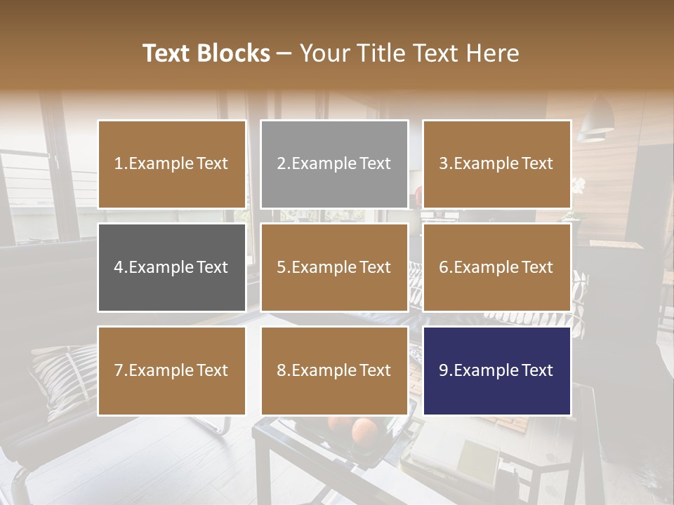 Relax Table Decorate PowerPoint Template