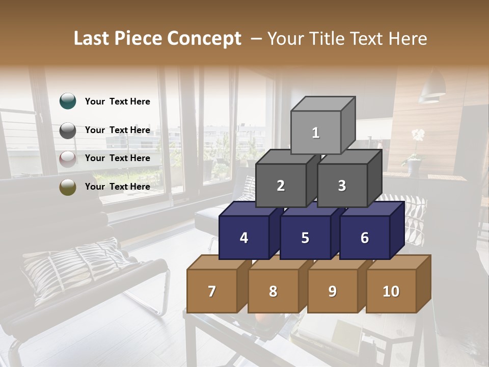 Relax Table Decorate PowerPoint Template