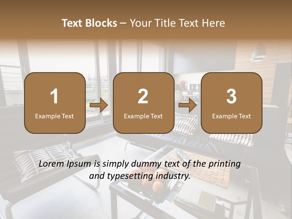Relax Table Decorate PowerPoint Template