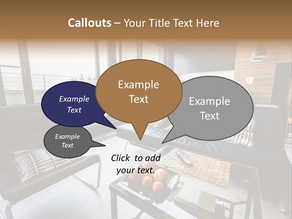 Relax Table Decorate PowerPoint Template
