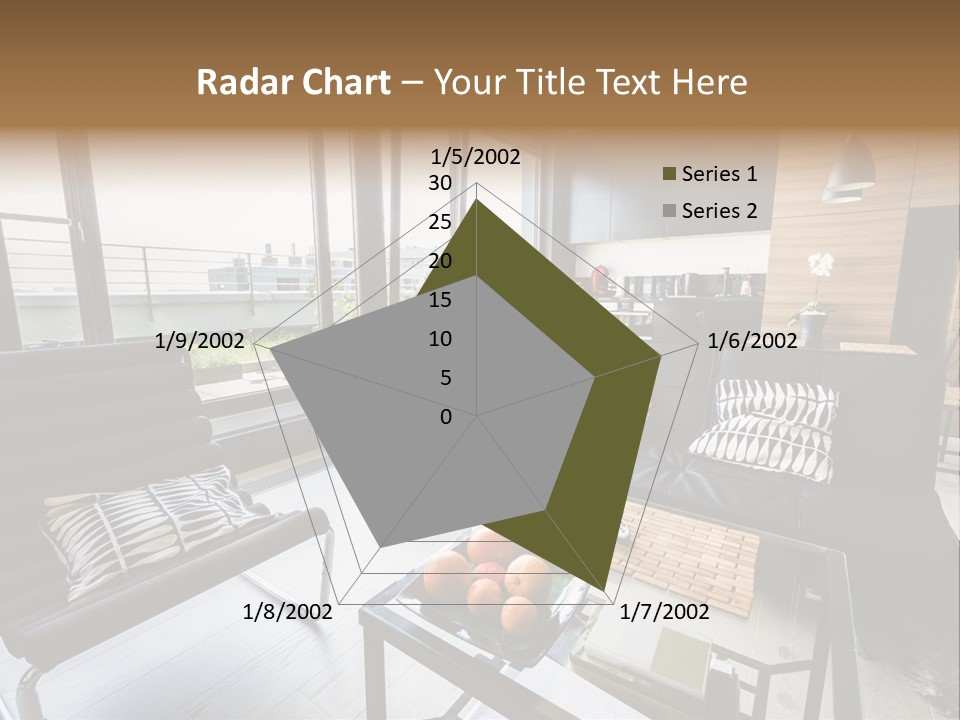 Relax Table Decorate PowerPoint Template