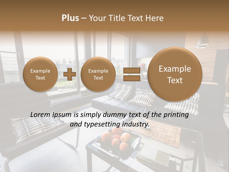 Relax Table Decorate PowerPoint Template