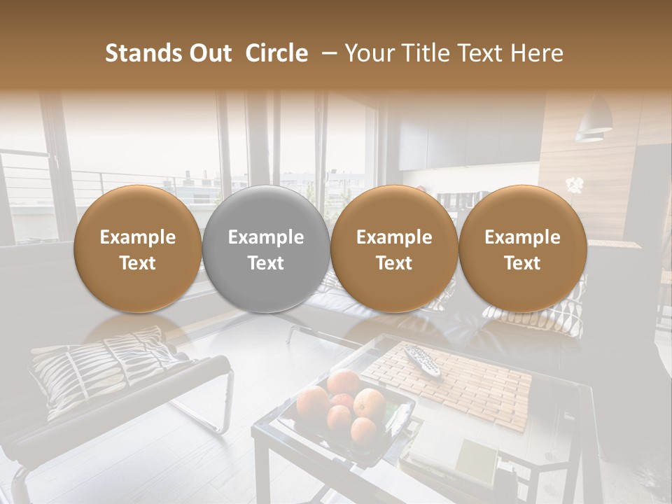 Relax Table Decorate PowerPoint Template