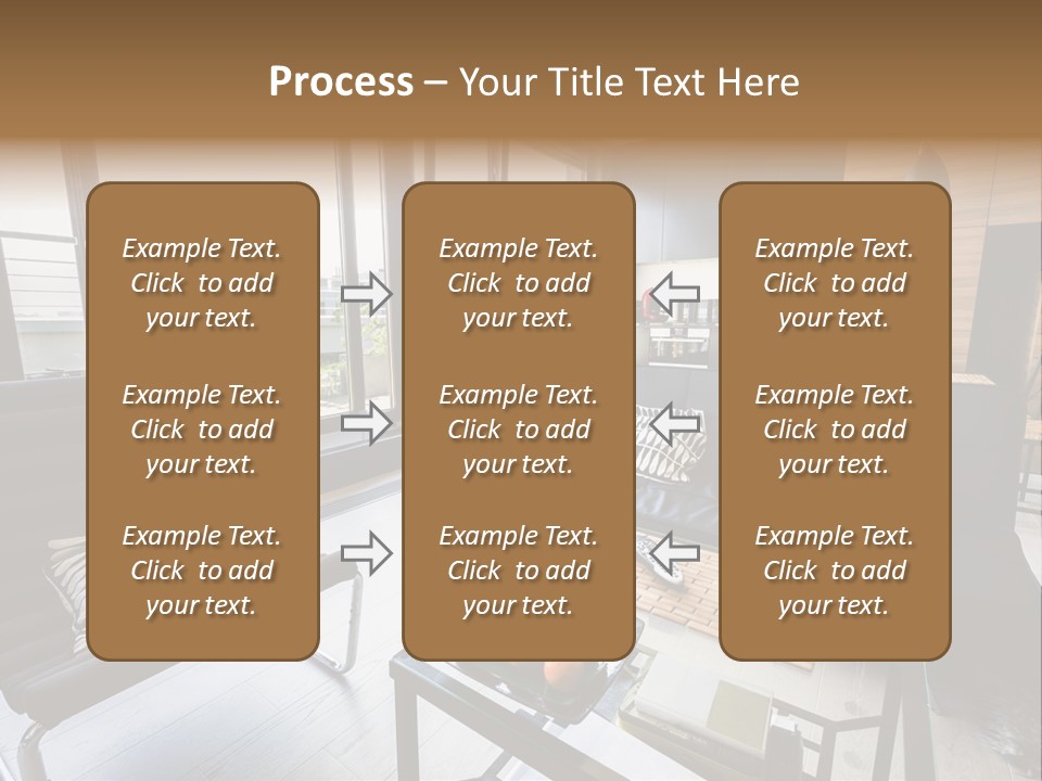 Relax Table Decorate PowerPoint Template